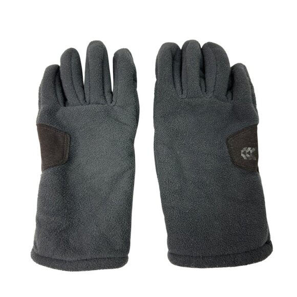 All In Motion Adult Fleece Touchscreen Gloves Gray - Picture 2 of 8